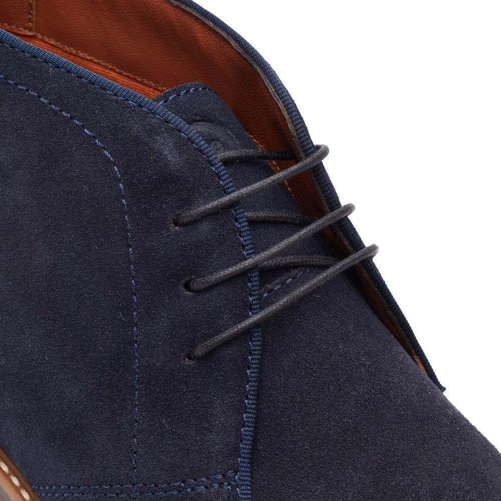 Carlton Suede Chukka Boots Navy