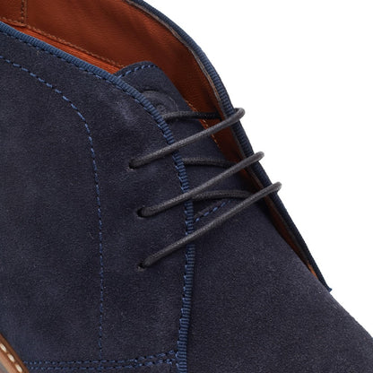 Carlton Suede Chukka Boots Navy