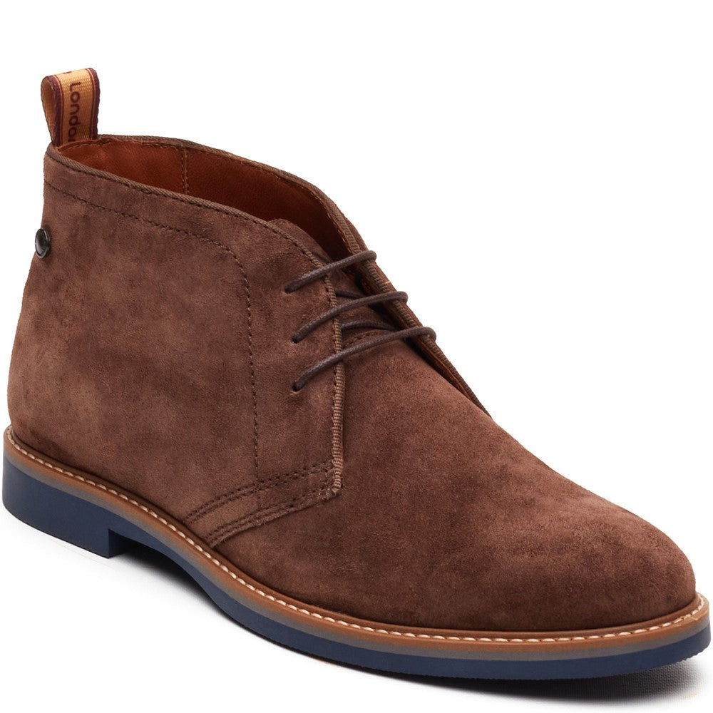 Carlton Suede Chukka Boots Brown