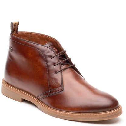 Carlton Leather Chukka Boots Tan