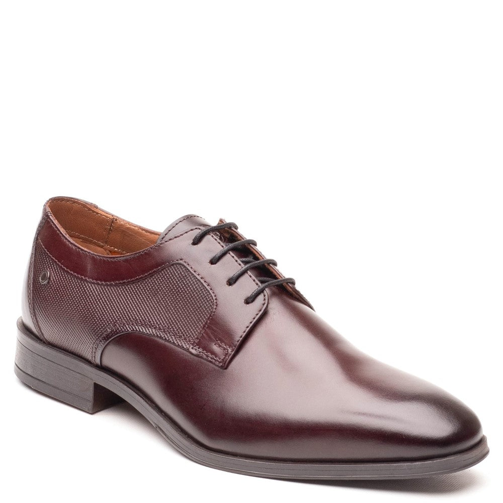 Dome Leather Derby Shoes Brown