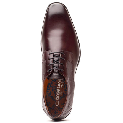 Dome Leather Derby Shoes Brown