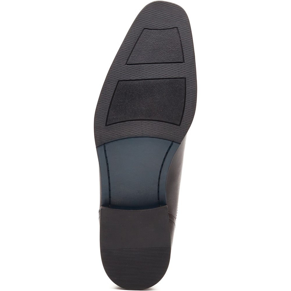 Portico Leather Toe Cap Oxford Shoes Black