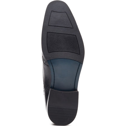 Steeple Leather Brogue Shoes Black