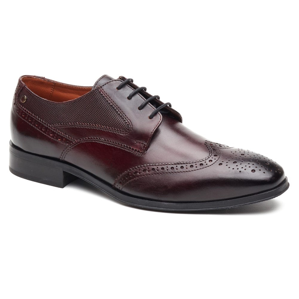 Steeple Leather Brogue Shoes Brown