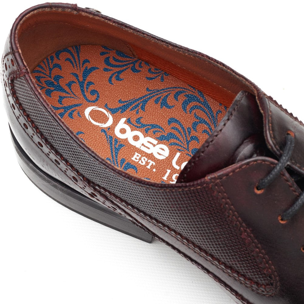 Steeple Leather Brogue Shoes Brown