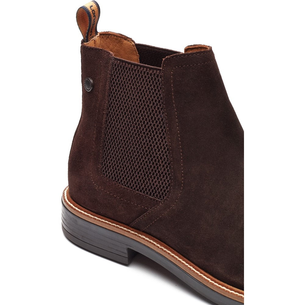 Sussex Suede Chelsea Boots Brown