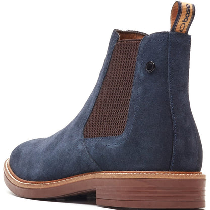 Sussex Suede Chelsea Boots Navy