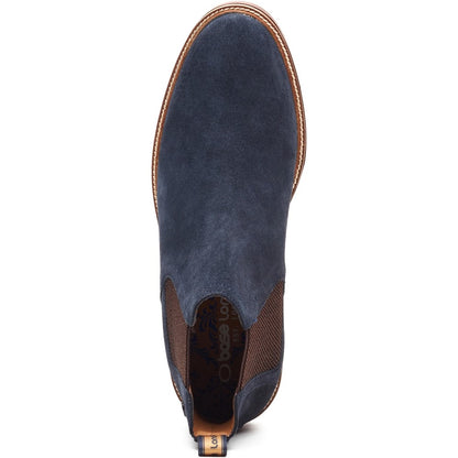 Sussex Suede Chelsea Boots Navy