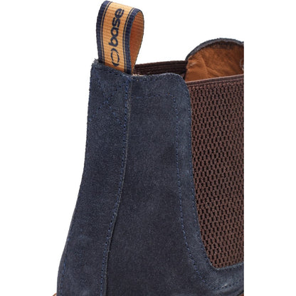 Sussex Suede Chelsea Boots Navy