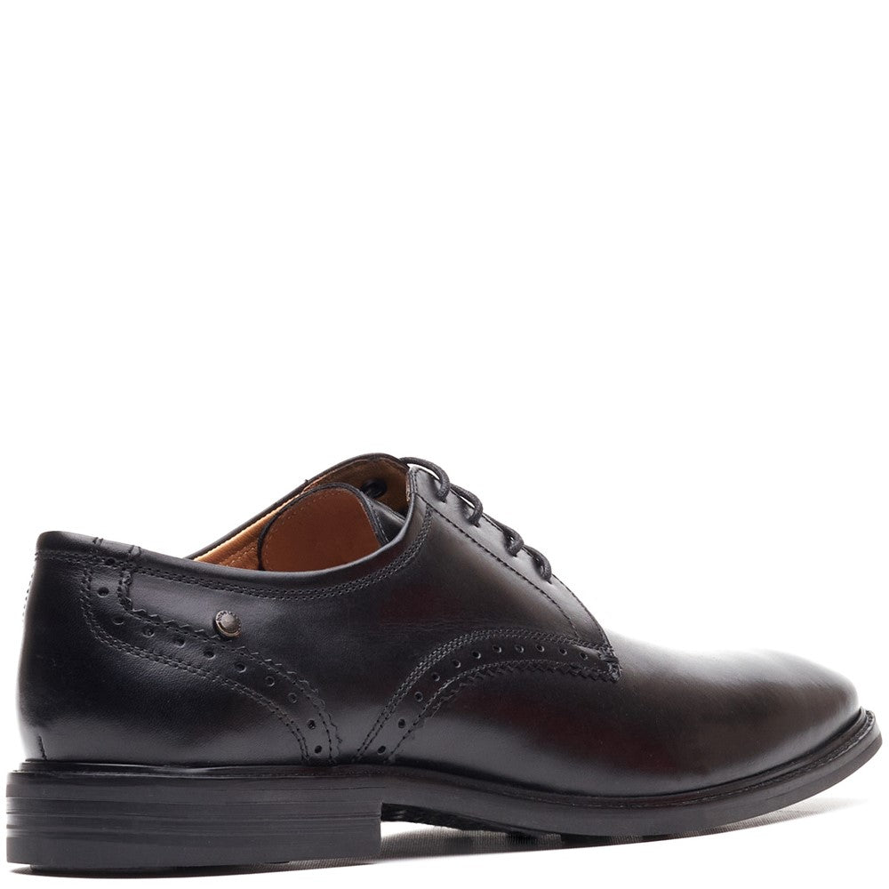 Eton Leather Derby Shoes Black