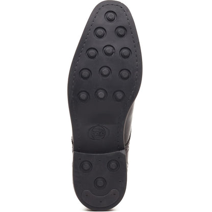 Eton Leather Derby Shoes Black