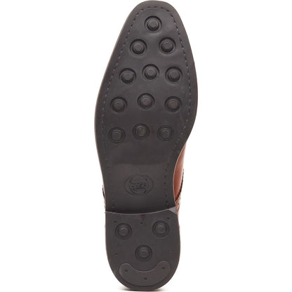 Eton Leather Derby Shoes Tan