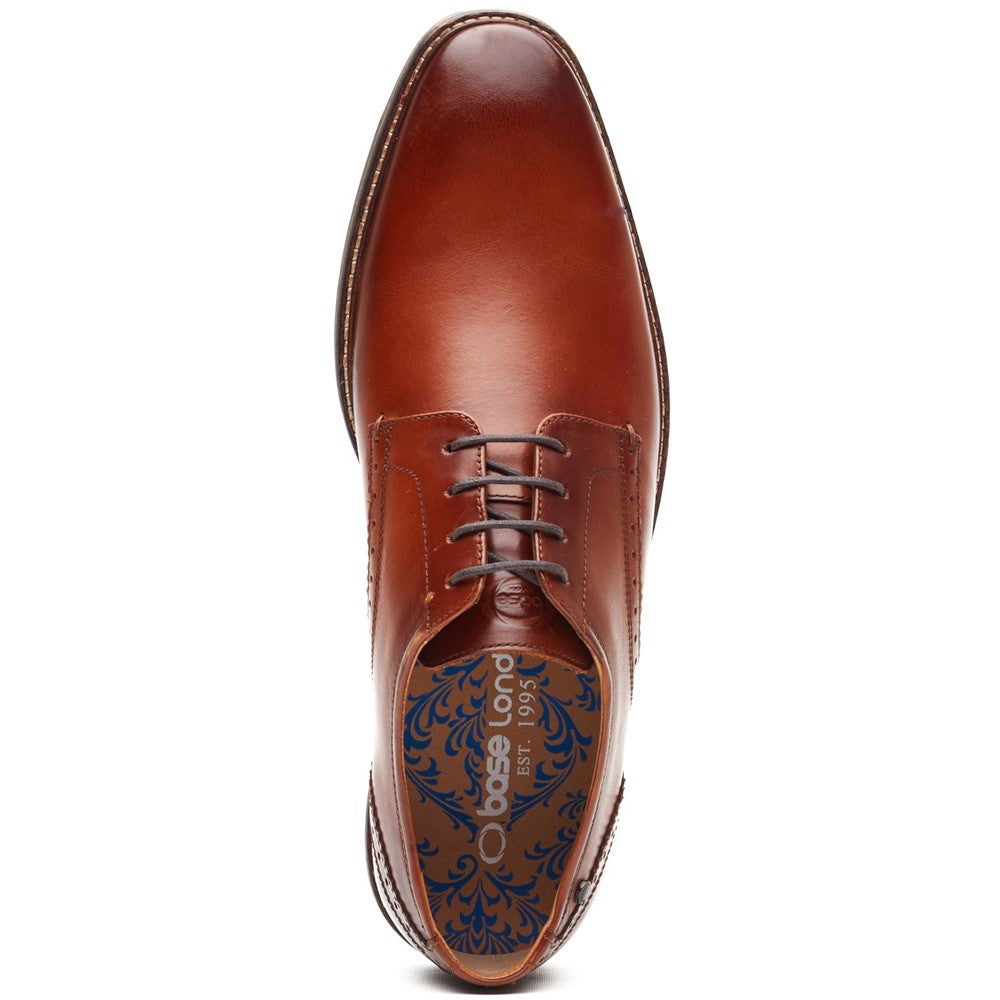 Eton Leather Derby Shoes Tan