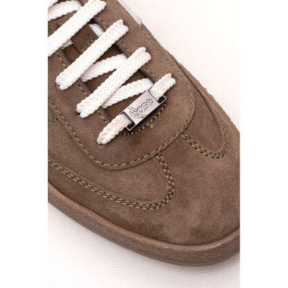 Banksy Suede Trainer Sage