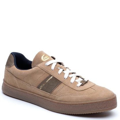 Banksy Suede Trainer Sand