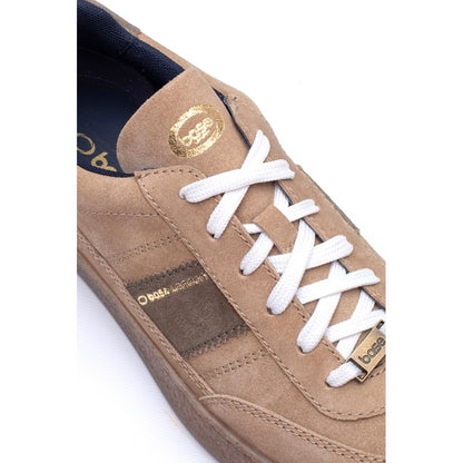 Banksy Suede Trainer Sand