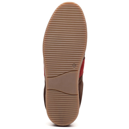Hopper Suede Trainer Brown