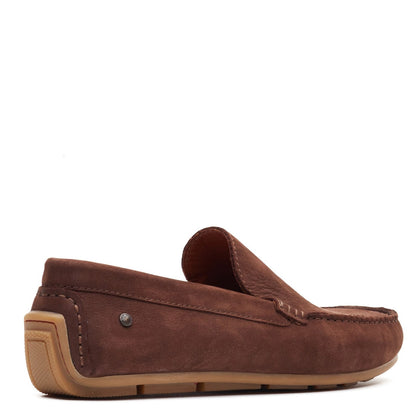 Moss Leather Driver Brown