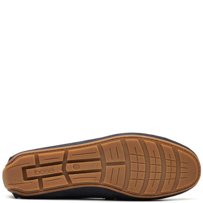 Moss Leather Driver Navy