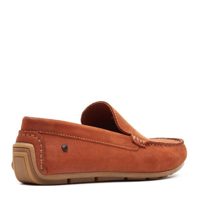 Moss Leather Driver Tan