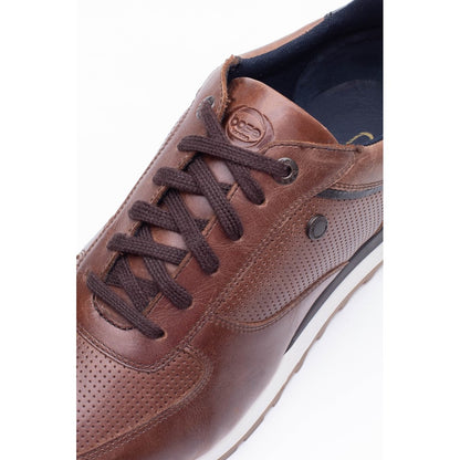 Lancaster Leather Trainer Brown
