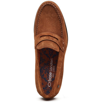 Slate Suede Penny Loafer Ginger