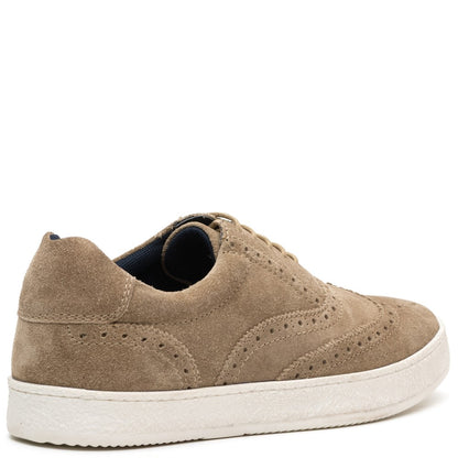 Christo Suede Trainer Taupe