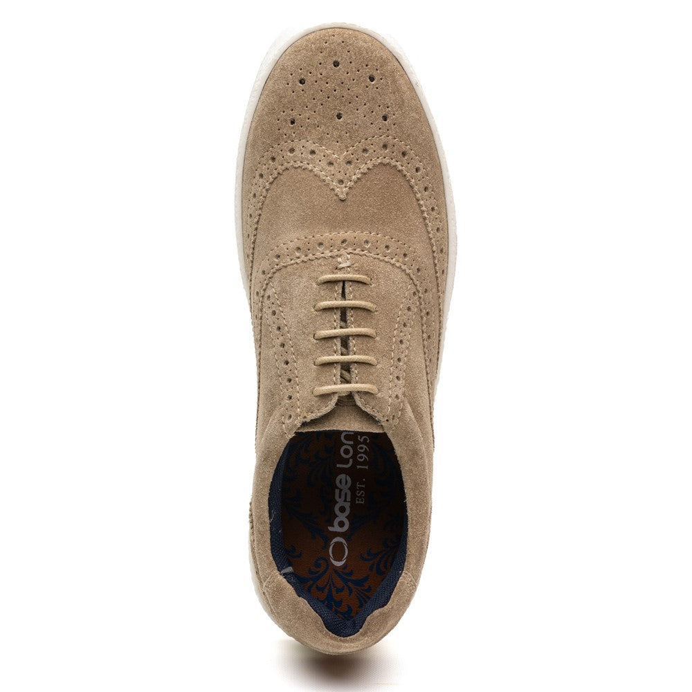 Christo Suede Trainer Taupe