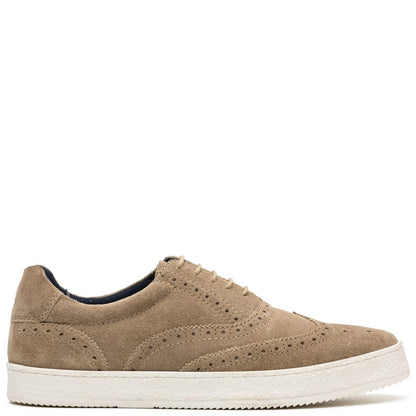 Christo Suede Trainer Taupe