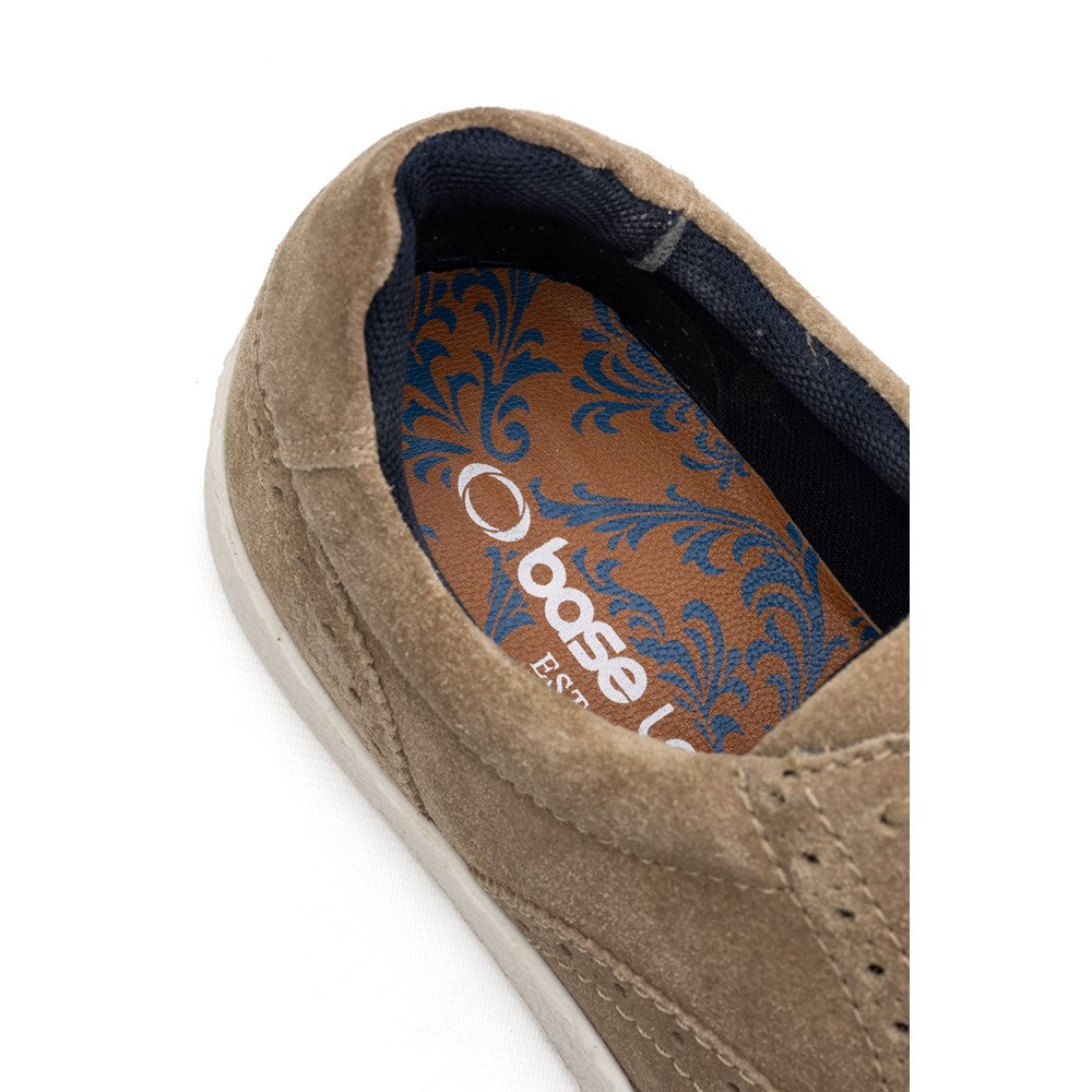 Christo Suede Trainer Taupe