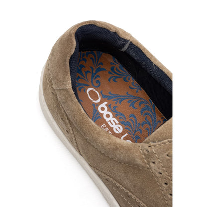 Christo Suede Trainer Taupe