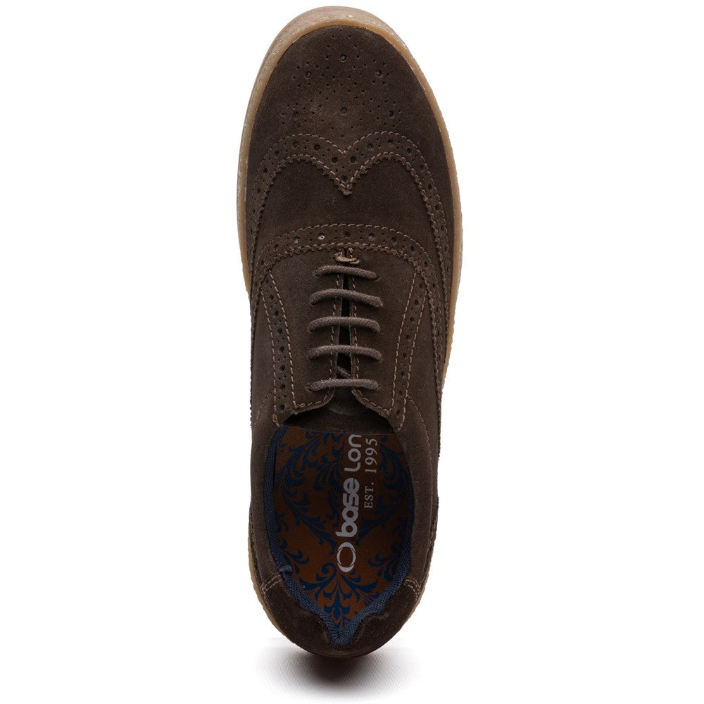 Christo Suede Trainer Brown