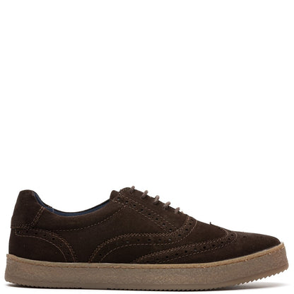 Christo Suede Trainer Brown