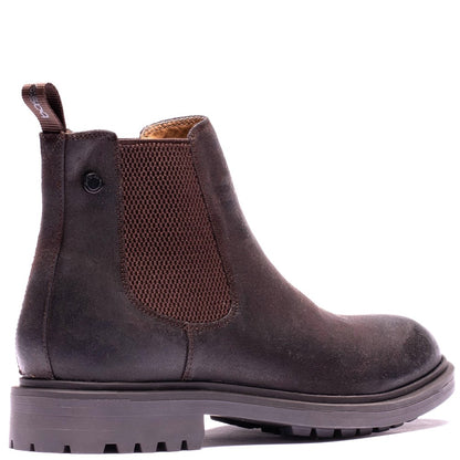 Roebuck Suede Chelsea Boots Brown