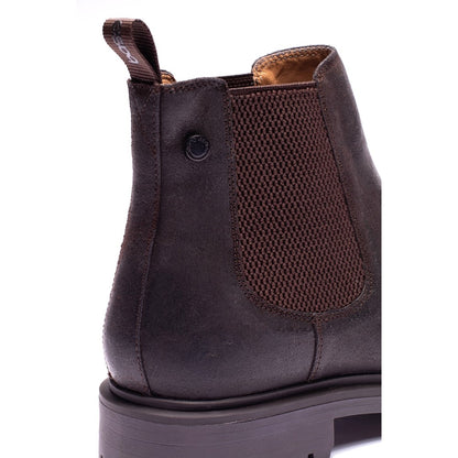 Roebuck Suede Chelsea Boots Brown