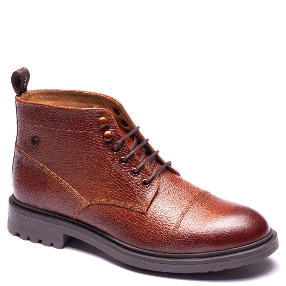 Mercer Grain Toe Cap Boots Tan