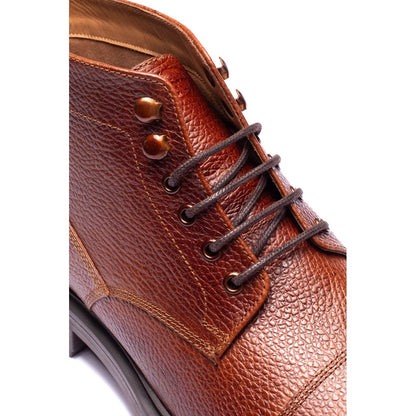 Mercer Grain Toe Cap Boots Tan