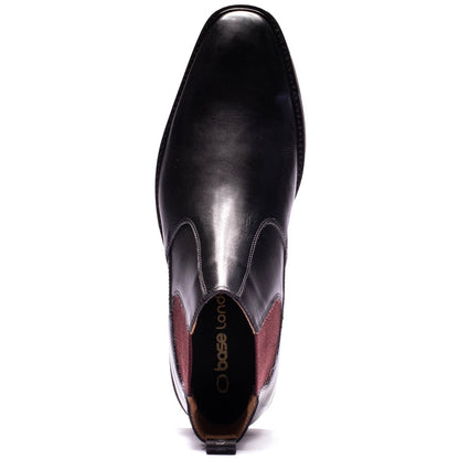 Kensington Waxy Chelsea Boots Black