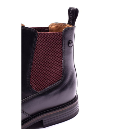 Kensington Waxy Chelsea Boots Black