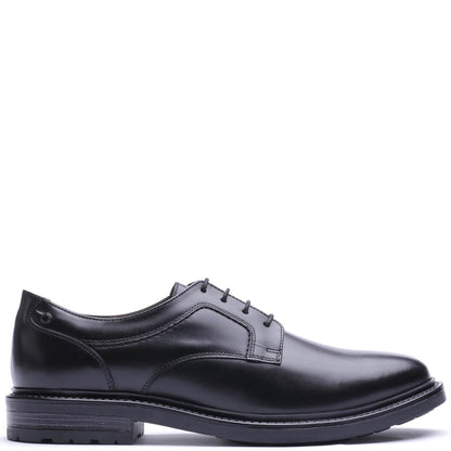 Carter Waxy Derby Lace Up Shoes Black