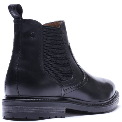 Smith Waxy Chelsea Boots Black