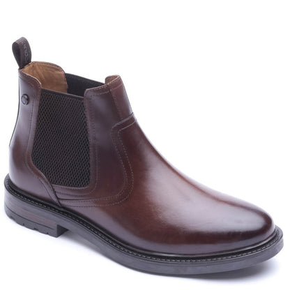 Smith Waxy Chelsea Boots Brown