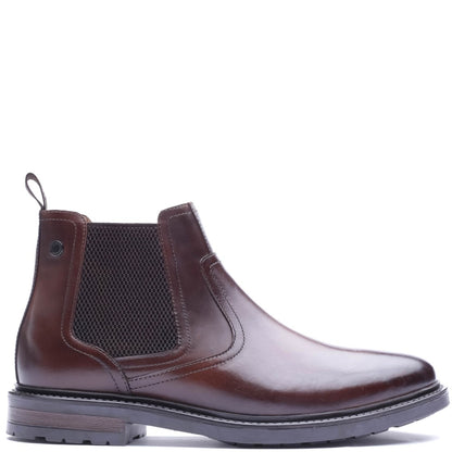 Smith Waxy Chelsea Boots Brown