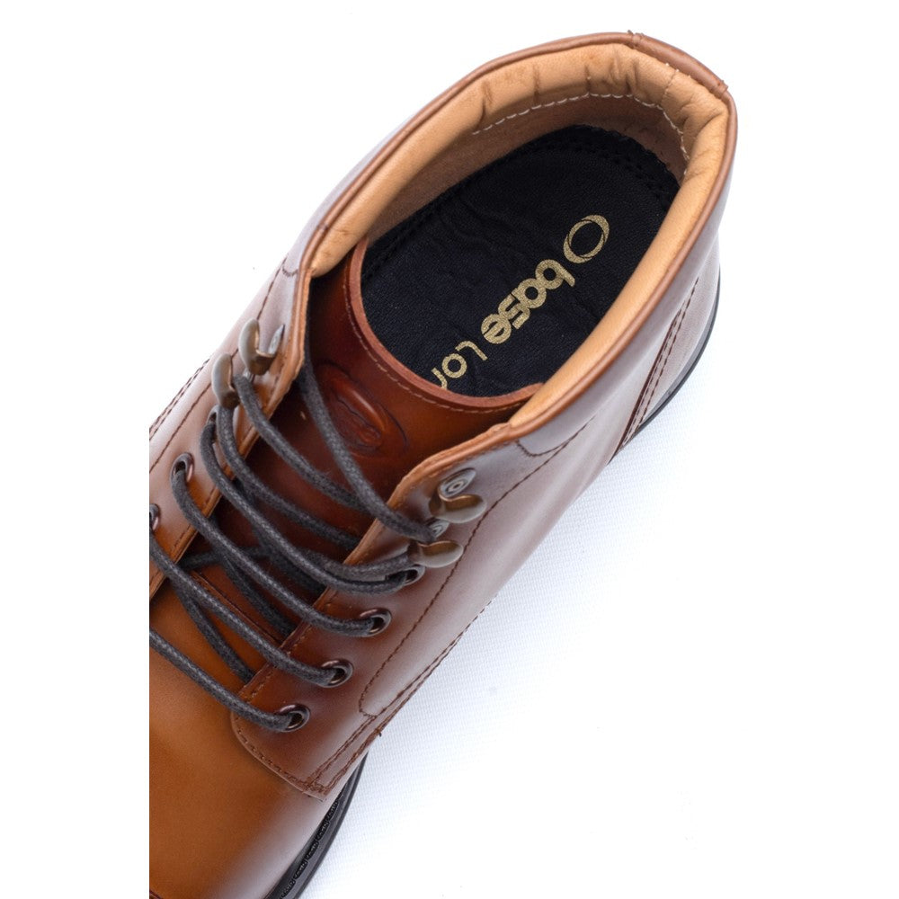 Foster Toe Cap Boots Tan