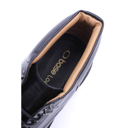 Porter Waxy Toe Cap Boots Black