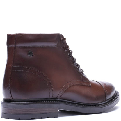 Porter Waxy Toe Cap Boots Brown