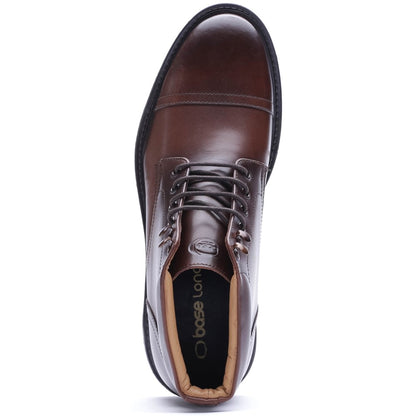 Porter Waxy Toe Cap Boots Brown