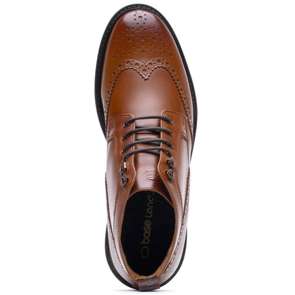 Porter Waxy Toe Cap Boots Tan