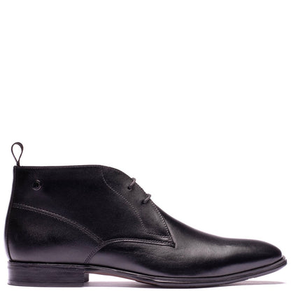 Archer Waxy Chukka Boots Black